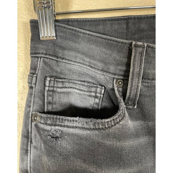 Jonathan Simkhai Standard Jeans River High Rise Straight Leg in Vintage Noir - Picture 10 of 16